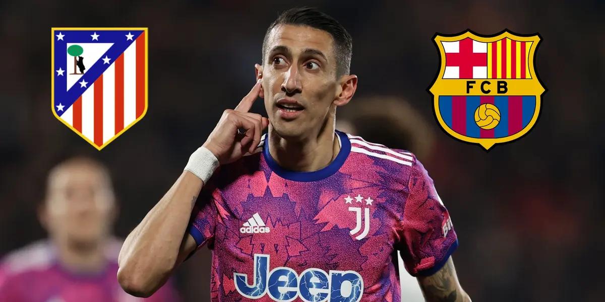 Ángel Di María podría volver a La Liga para vestir los colores de Atlético de Madrid que esto estaría dispuesto a pagarle