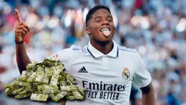 Anotó en el Bernabéu y brilló con Brasil, este es el nuevo precio de Endrick