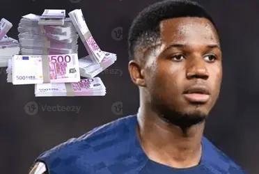 Ansu Fati busca nuevos rumbos ya que a su corta edad está resignado a la banca del FC Barcelona