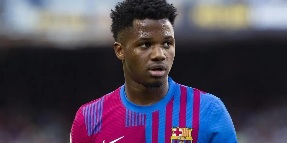 Ansu Fati debido a las lesiones constantes no continuaría en el Barcelona