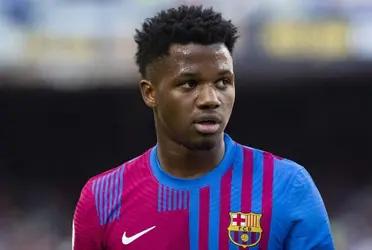 Ansu Fati debido a las lesiones constantes no continuaría en el Barcelona