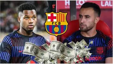 Ansu Fati - Eric García (Foto: FC Barcelona)