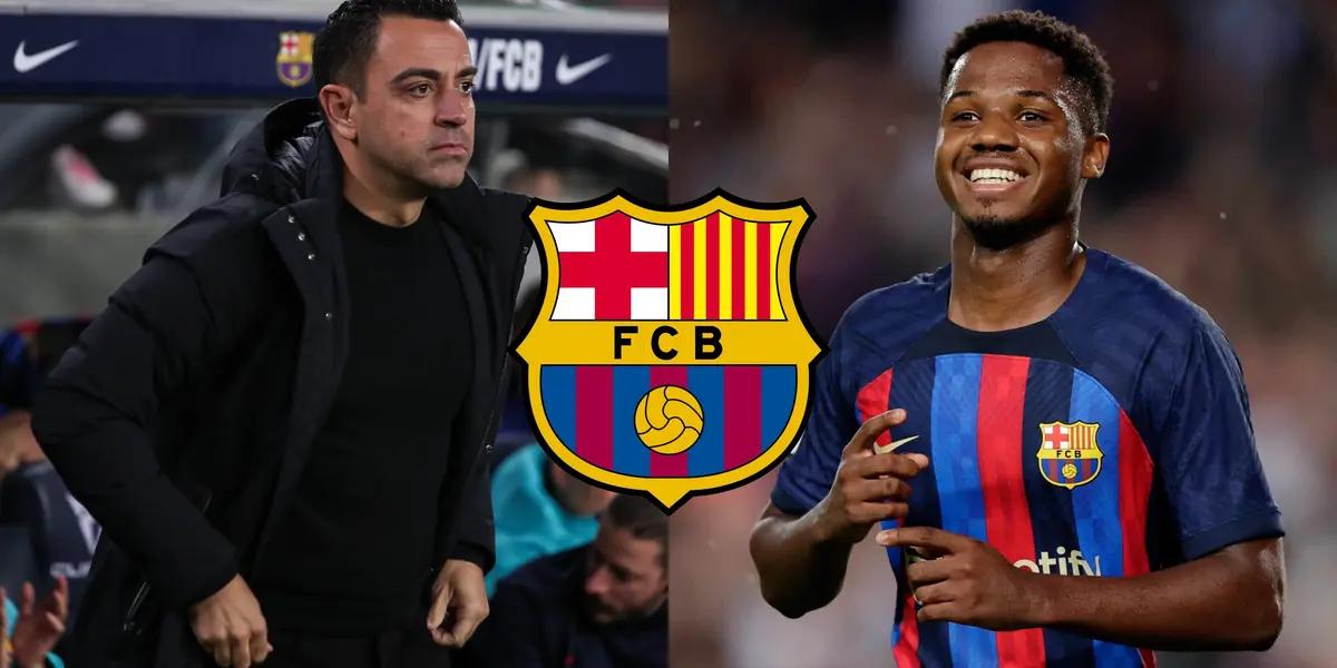 Ansu Fati está en la cuerda floja en FC Barcelona y lejos de mejorar entrenando se dedica a esto