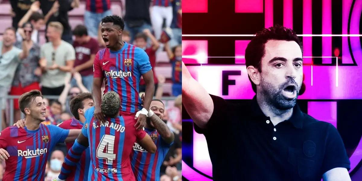 Ansu Fati no está teniendo el protagonismo que desea con Xavi, el 10 del Barza estaría abierto a escuchar ofertas del Manchester United.