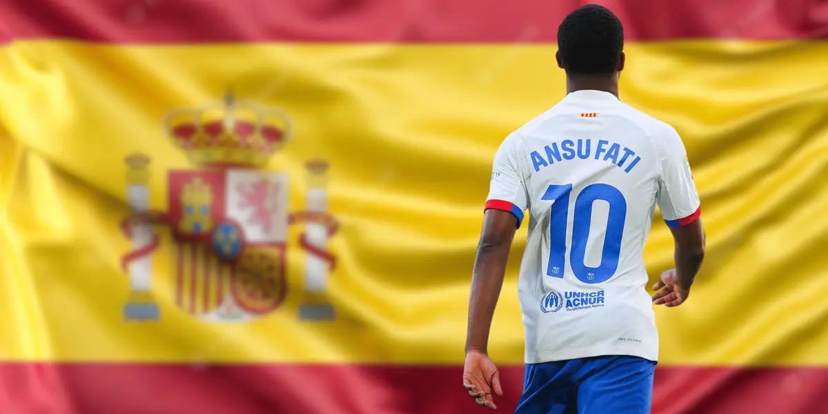 Ansu Fati no figura en la nómina de Luis De la Fuente y hay un claro motivo que lo justifica