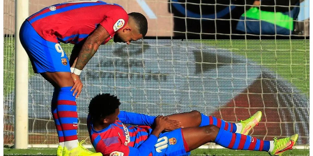 Ansu Fati heredó la histórica camiseta número "10" de Lionel Messi en Barcelona. En su primera temporada con el mítico dorsal, fue más noticia por lesionarse que por ser difinitorio en favor de su equipo.