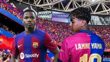 Ansu Fati - Lamine Yamal (Foto: El País)