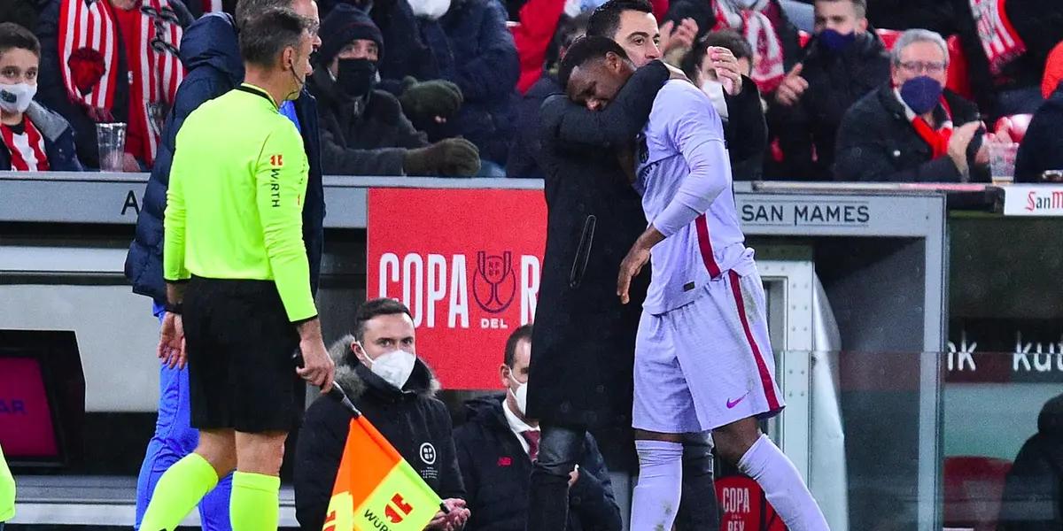 Ansu Fati se lesionó nuevamente en el partido frente al Athletic y dejó un mensaje en sus redes sociales para los hinchas cule.