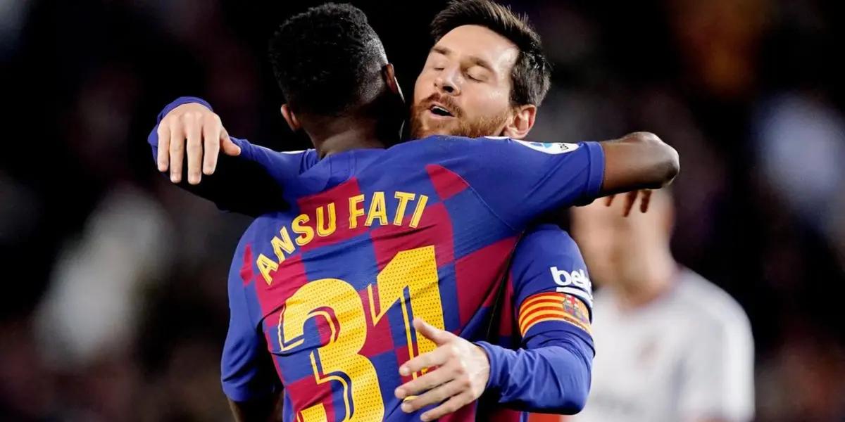 Ansu Fati ya ha sido declarado transferible en el FC Barcelona, pese a que en un inicio le tuvieron mucha confianza