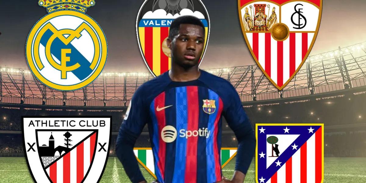 Ansu levantó su nivel pero Barça no lo quiere y terminaría en este equipo de LaLiga