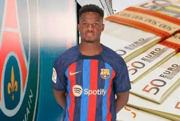 Ansu podría salir este mismo verano para dejarle dinero al club.