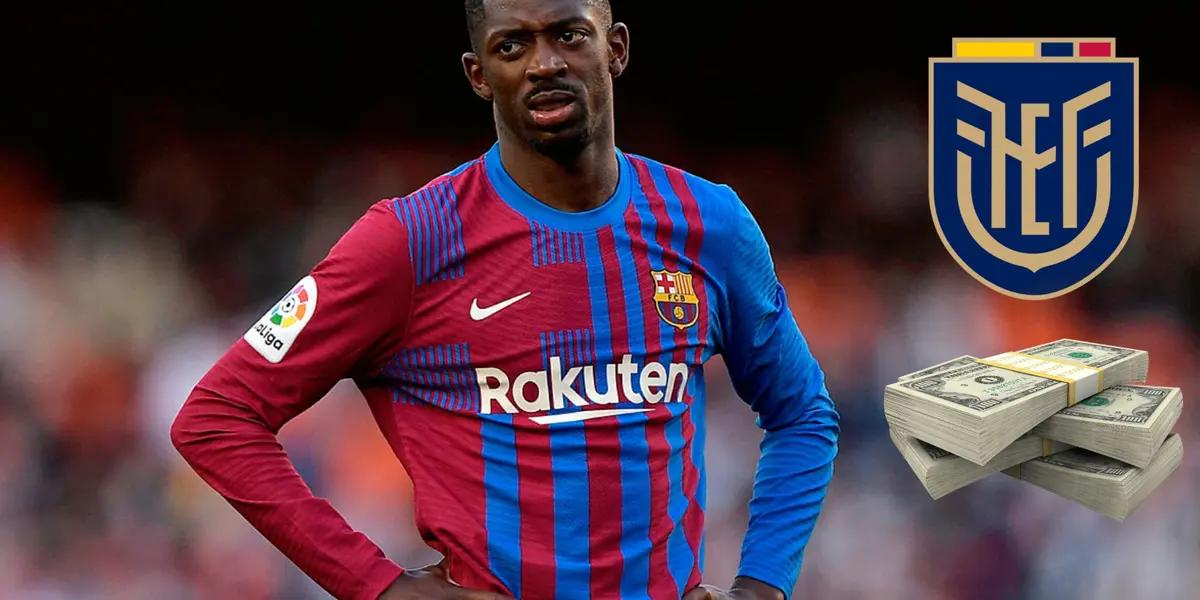 Ante la inminente salida de Ousmane Dembélé, este jugador sería ideal pensando en un recambio.