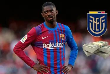 Ante la inminente salida de Ousmane Dembélé, este jugador sería ideal pensando en un recambio.