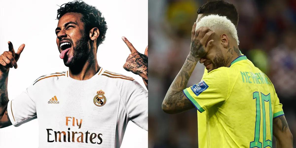 Ante las reiteradas negativas de Real Madrid a los ofrecimientos Neymar puede terminar en este exótico destino