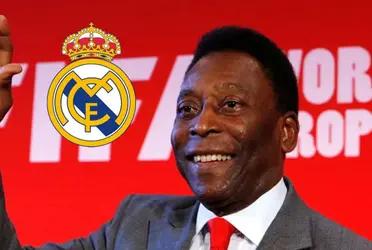 Antes de que Rodrygo llegue al Real Madrid, O rei, bendijo al futbolista para que tenga mucho éxito.