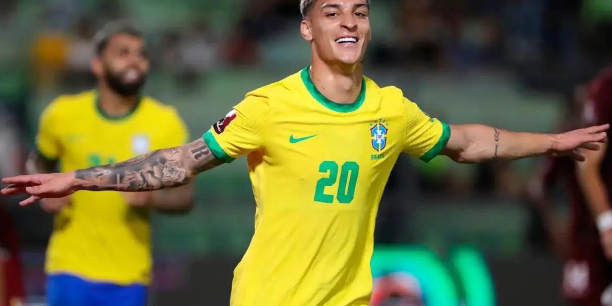 Anthony, con apenas 21 años se presenta como una de las mejores promesas del mundo y el Real Madrid ya está atento a la situación del extremo derecho.