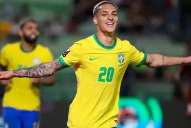 Anthony, con apenas 21 años se presenta como una de las mejores promesas del mundo y el Real Madrid ya está atento a la situación del extremo derecho.