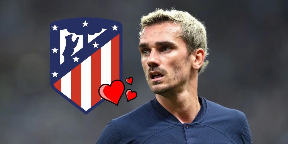 Antoine da una muestra más de que su corazón es 100% Colchonero.