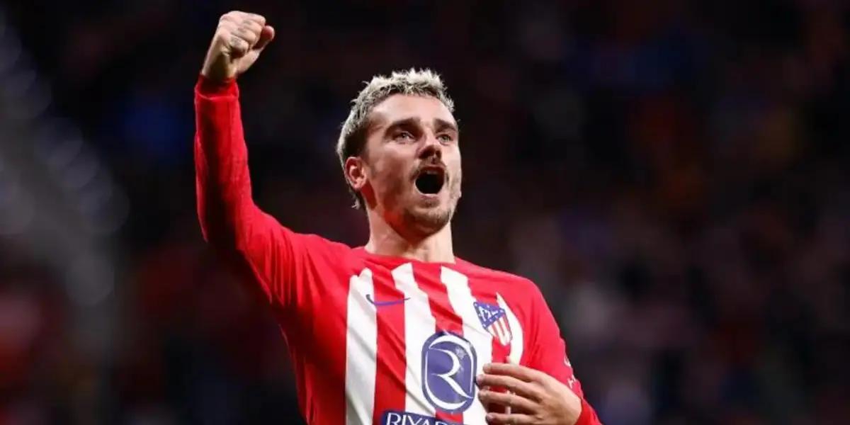Antoine Griezmann celebrando un gol