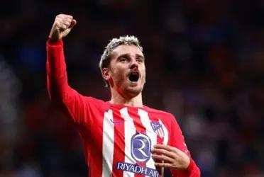 Antoine Griezmann celebrando un gol