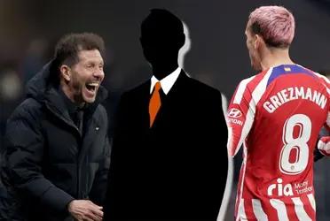 Antoine Griezmann dio el nombre de un elemento que no estaba en los papeles, pero le gustaría como entrenador en Atleti