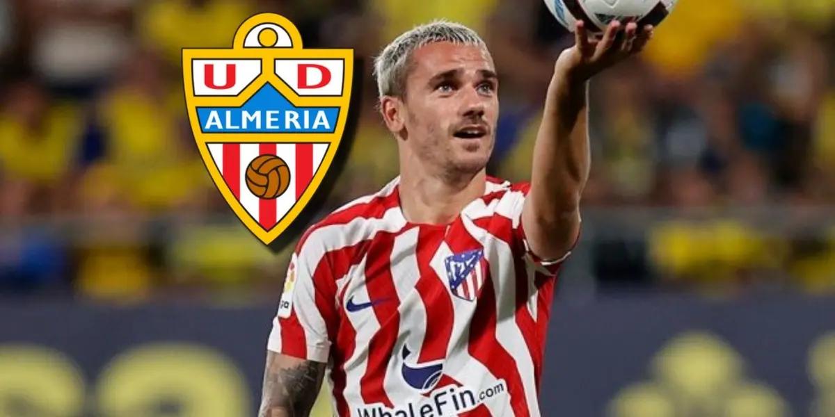 Antoine Griezmann habló luego del triunfo sufrido de Atlético de Madrid ante Almería, por la cuenta de 2 a 1