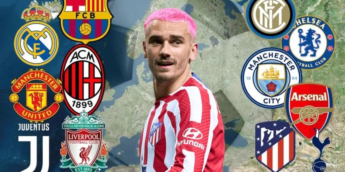 Antoine Griezmann la rompe en Atleti y hay un equipo europeo que se interesó en sus servicios