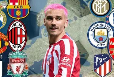 Antoine Griezmann la rompe en Atleti y hay un equipo europeo que se interesó en sus servicios