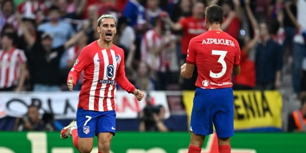 Antoine Griezmann pone las cosas en orden ante el Getafe, antes de terminar la primera mitad en el Wanda Metropolitano