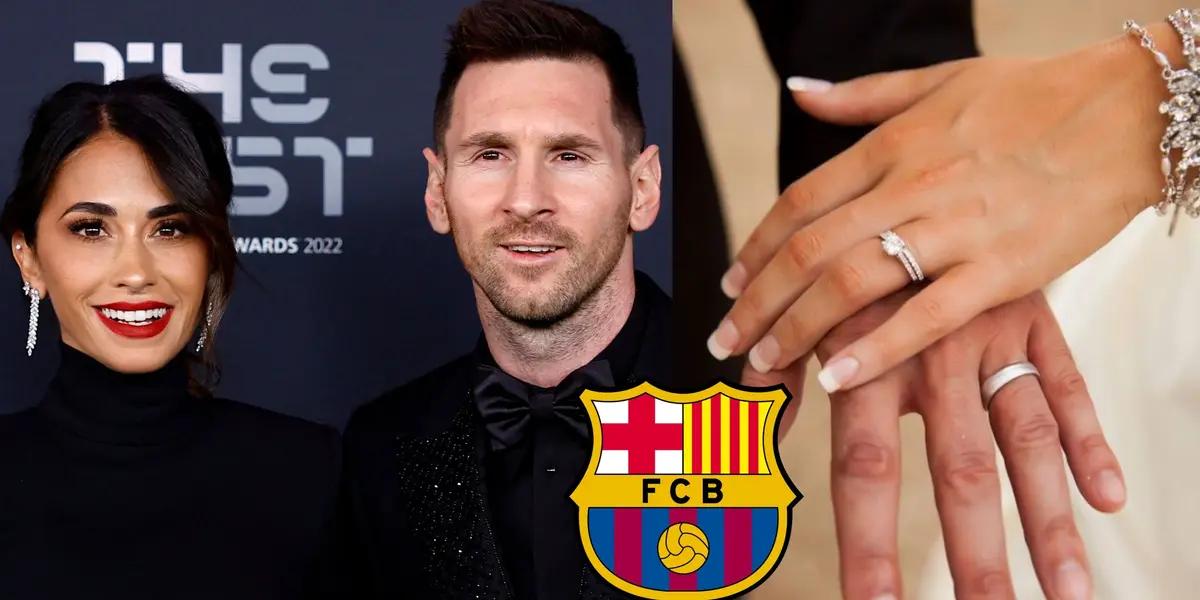Antonela no es la única pareja que hace fuerzas para que su esposo juegue en FC Barcelona la próxima temporada