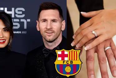 Antonela no es la única pareja que hace fuerzas para que su esposo juegue en FC Barcelona la próxima temporada