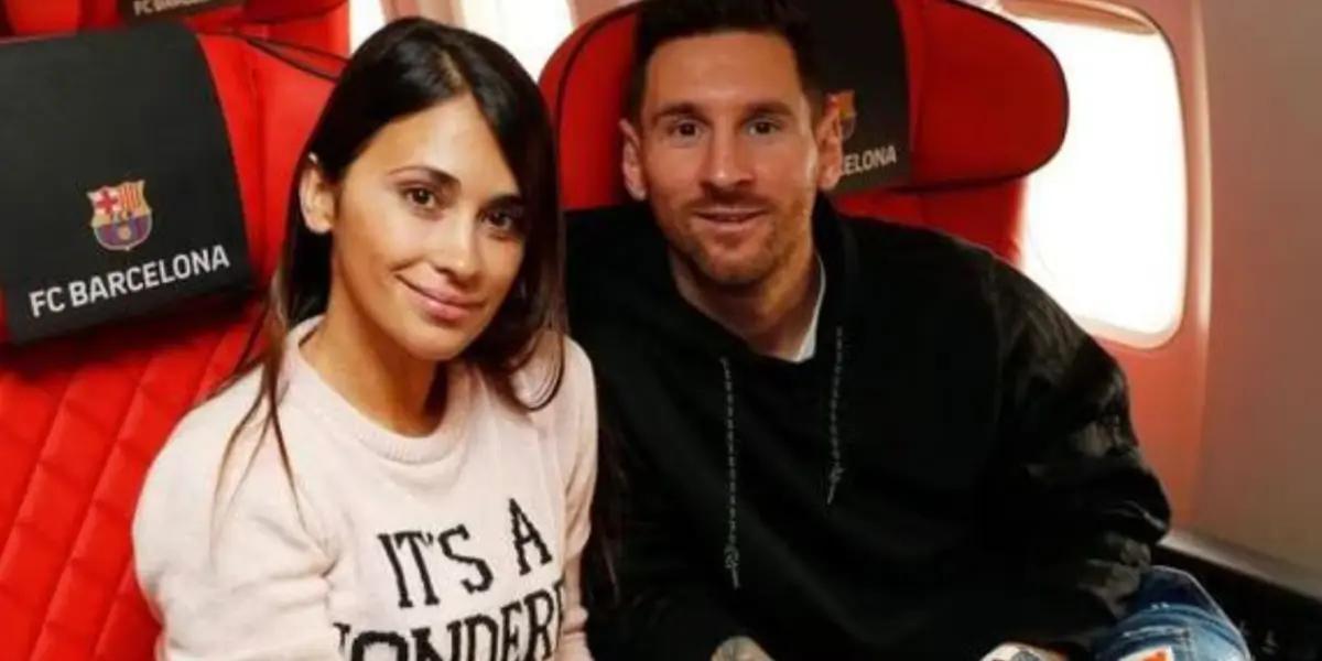 Antonela Roccuzzo puede ser el impulso para que Lionel Messi tome una decisión que beneficie al FC Barcelona
