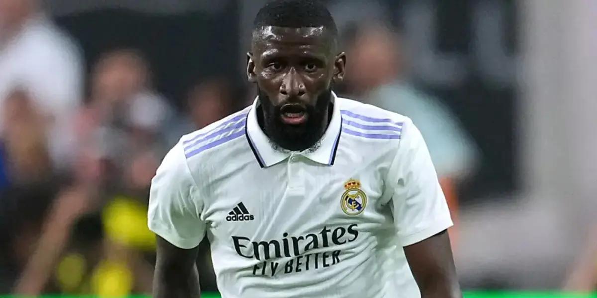 Antonio Rudiger se lesionó al principio del partido y tuvo que ser sustituido, todos estos serán los partidos que se perderá