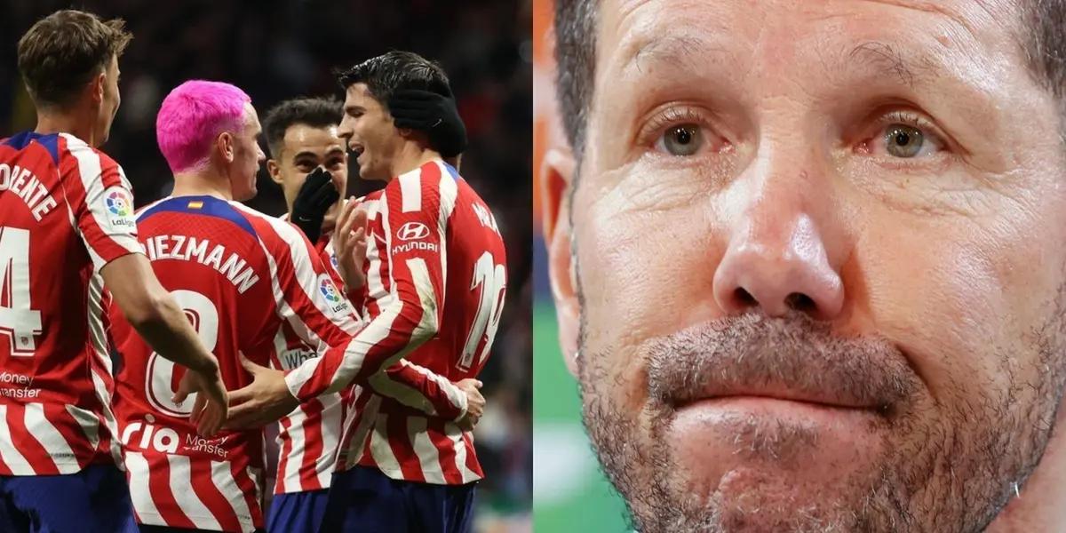 Apareció en el Atlético de Madrid como una de las joyas de la cantera. Sin embargo, Para Diego Simeone no es prioridad y podría marcharse por la puerta de atrás del club.