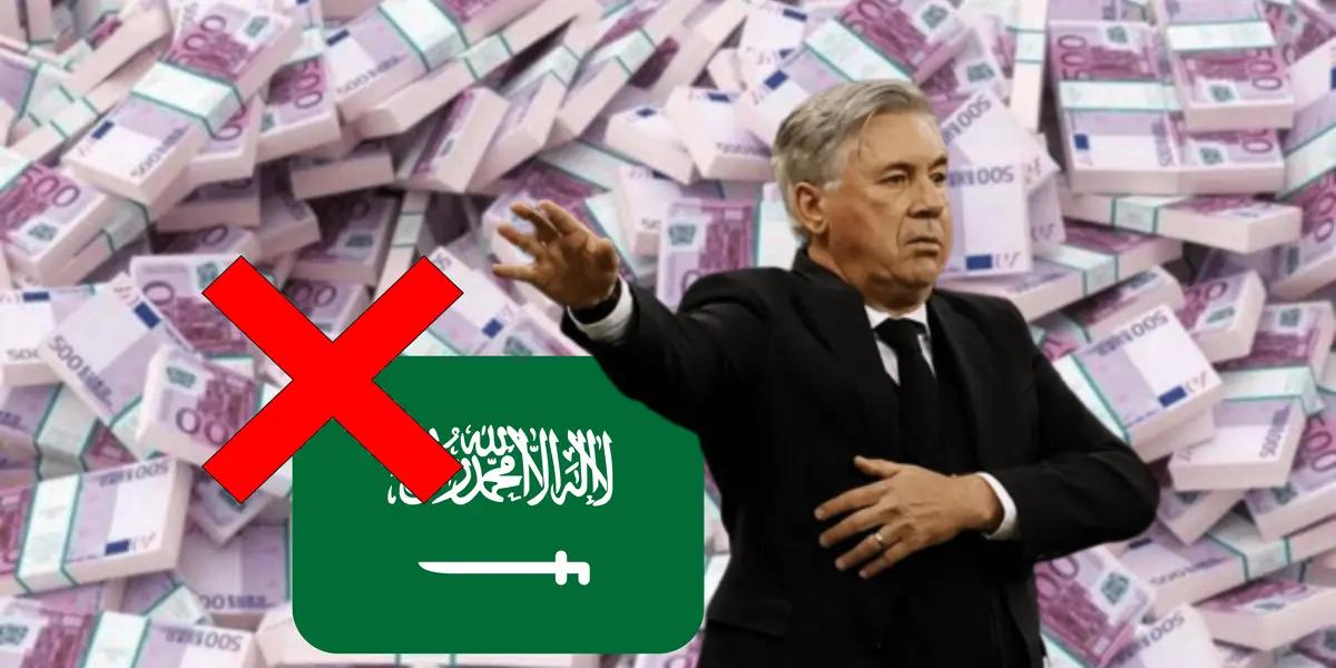 Arabia nuevamente fue por una figura, pero recibió la negativa.