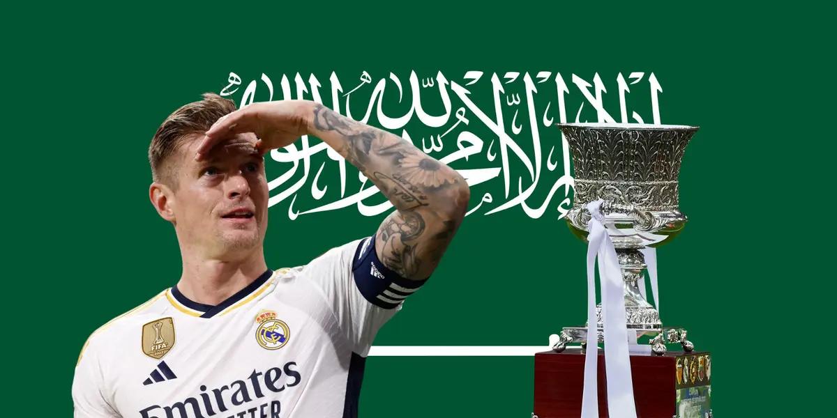 Arabia quiere a Kroos y darle millones, el motivo por que jugará allí solo por la Supercopa