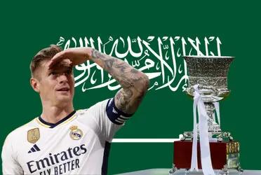 Arabia quiere a Kroos y darle millones, el motivo por que jugará allí solo por la Supercopa