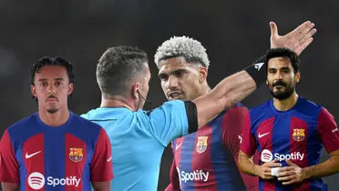 Araujo expulsado en Champions League, Julés Koundé e Ilkay Gundogan en FC Barcelona