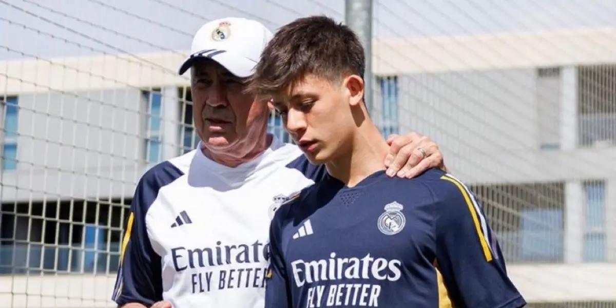 Arda Guler dejó buenos números en su debut con el Real Madrid ante Arandina