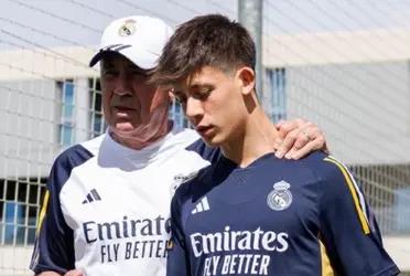 Arda Guler dejó buenos números en su debut con el Real Madrid ante Arandina