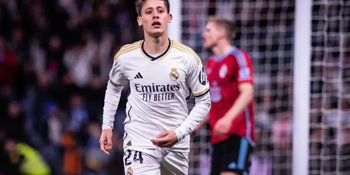 Arda Güler en el Real Madrid. (Cordon Press)