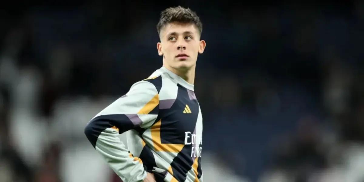 Arda Guler finalmente tuvo sus primeros minutos con el Real Madrid