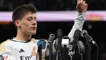 Arda Guler, jugador del Real Madrid