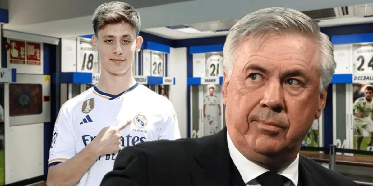 Arda Guler tuvo un gran debut con el Real Madrid pero mira por qué Ancelotti no quedó del todo contento