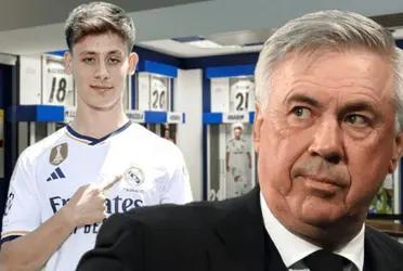 Arda Guler tuvo un gran debut con el Real Madrid pero mira por qué Ancelotti no quedó del todo contento