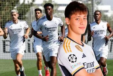 Arda Guler ya está entrenando con el equipo del Real Madrid, mira contra quién lo hicieron enfrentar en su regreso