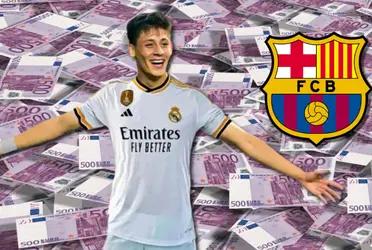 Arda Güller eligió al Real Madrid y en el FC Barcelona lo reemplazó con un jugador de segunda división