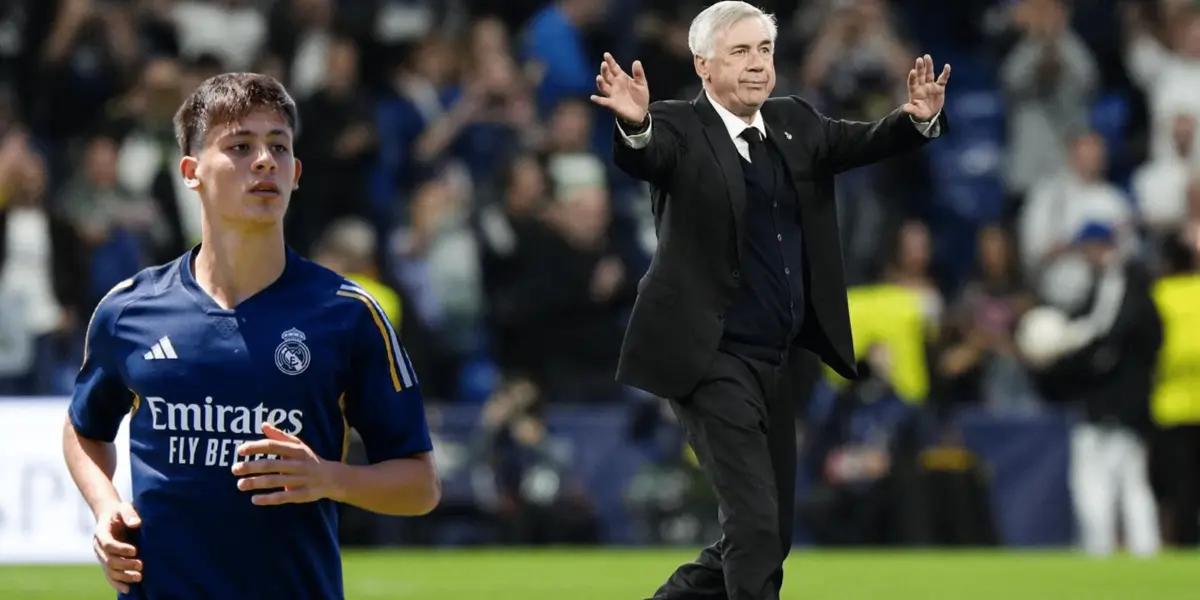 Arda Güller no para de sufrir lesiones y Carlo Ancelotti podría encontrar la solución en su propia casa