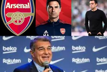 Arsenal viene por Raphina, Laporta lo taso en 100 millones de euros