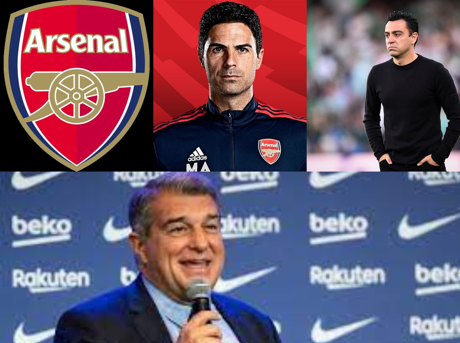 Arsenal viene por Raphina, Laporta lo taso en 100 millones de euros